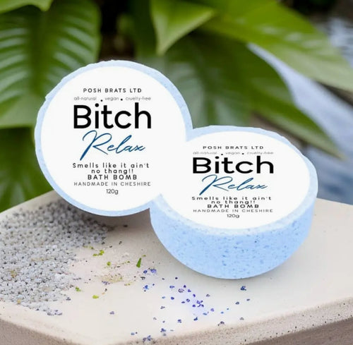 Bath Bomb - Bitch Relax - Olfactory Candles