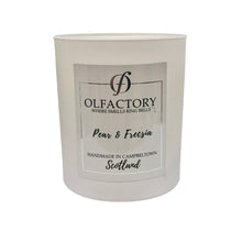 Load image into Gallery viewer, LUXURY SCENTED CANDLE - Pear &amp; Freesia - Olfactory Candles