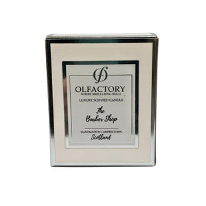 LUXURY SCENTED CANDLE - The Barber Shop - Olfactory Candles