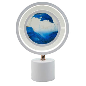 Moodscape Circle White Sand Picture - Olfactory Candles