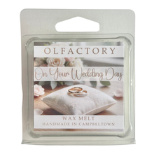 Load image into Gallery viewer, On Your Wedding Day - Wax Melt with a Message