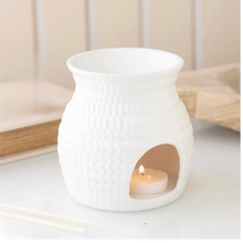 Load image into Gallery viewer, Wax Melt Burner - Woven Basket Effect