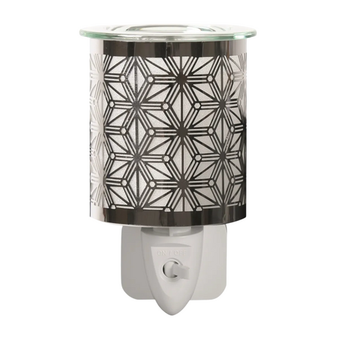 Wax Melt Burner Plug-in -  Chrome Star