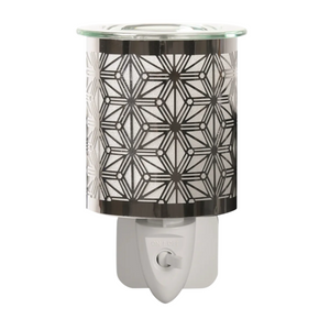 Wax Melt Burner Plug-in -  Chrome Star