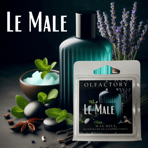 AFTERSHAVE INSPIRED - Le Male - OLFACTORY CANDLES