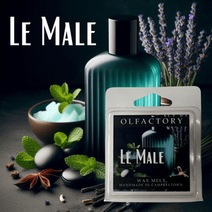 AFTERSHAVE INSPIRED - Le Male - OLFACTORY CANDLES