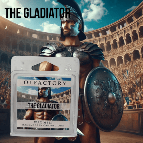 AFTERSHAVE INSPIRED - The Gladiator - OLFACTORY CANDLES
