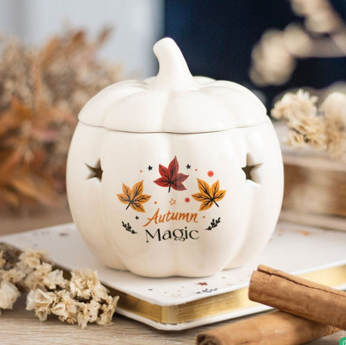 AUTUMN MAGIC PUMPKIN OIL BURNER - OLFACTORY CANDLES