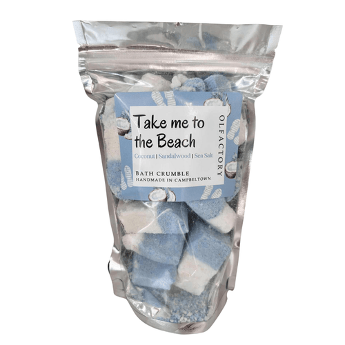 BATH CRUMBLE - Take me to the Beach - OLFACTORY CANDLES