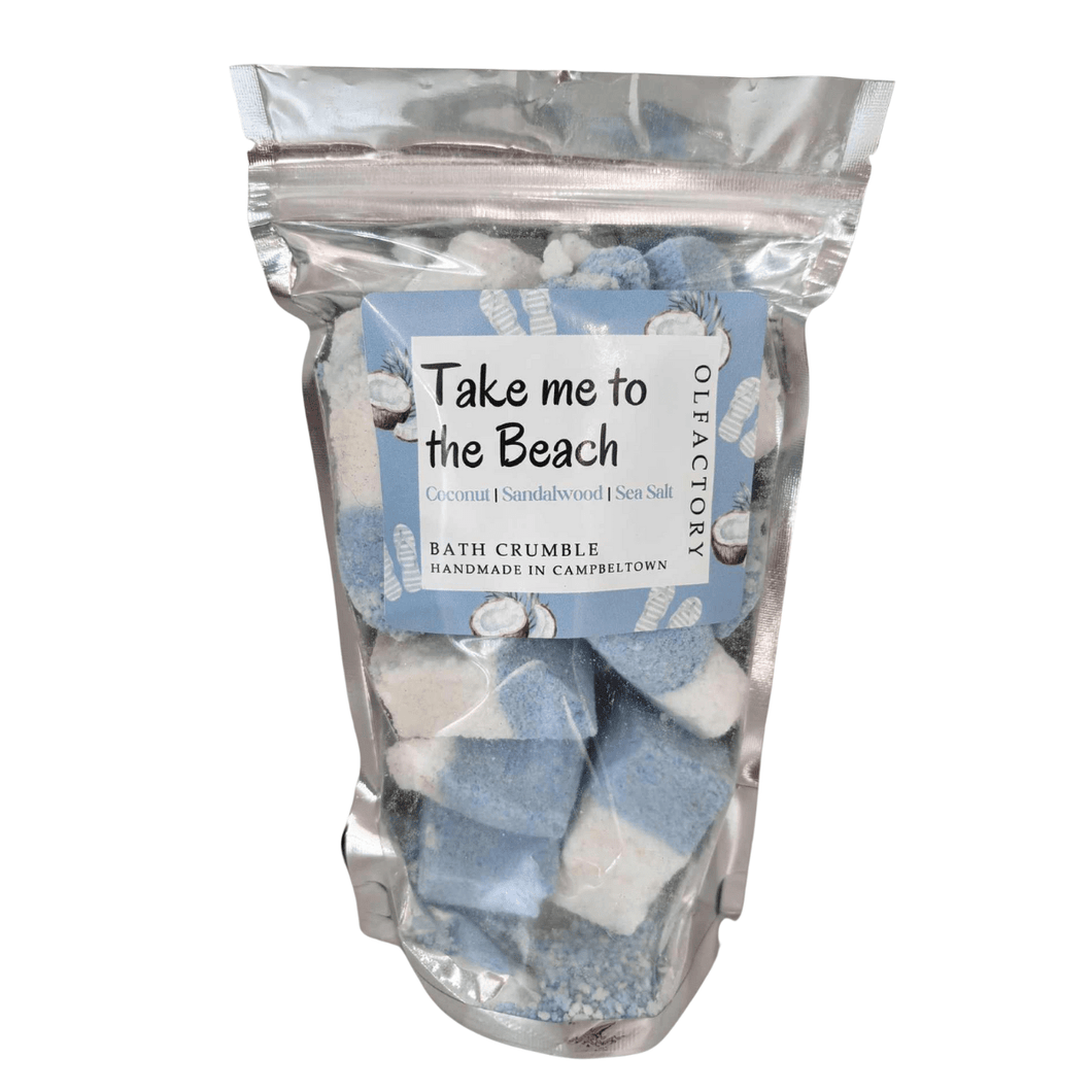 BATH CRUMBLE - Take me to the Beach - OLFACTORY CANDLES