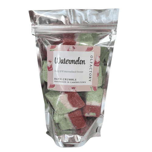 BATH CRUMBLE - Watermelon - OLFACTORY CANDLES