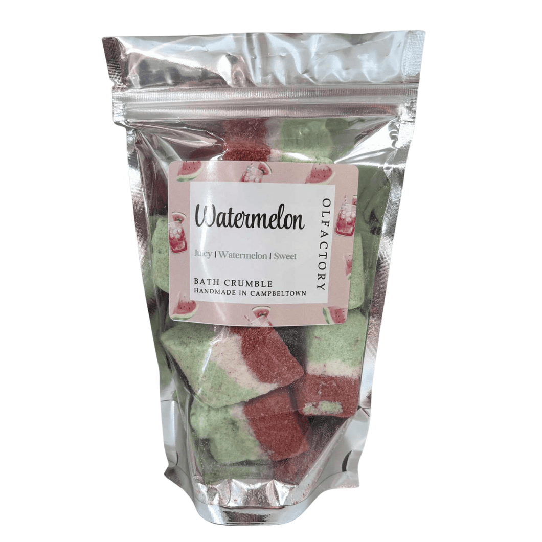 BATH CRUMBLE - Watermelon - OLFACTORY CANDLES