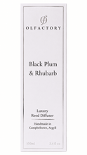 Load image into Gallery viewer, Black Plum &amp; Rhubarb - REED DIFFUSER - OLFACTORY CANDLES