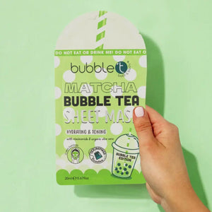 Bubble Tea Matcha Hydrating Sheet Mask - Olfactory Candles