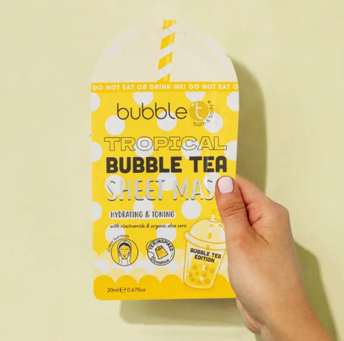 Bubble Tea Tropical Hydrating Sheet Mask - Olfactory Candles