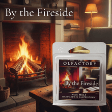 Load image into Gallery viewer, By the Fireside - WAX MELT - OLFACTORY CANDLES