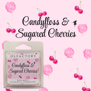 Candyfloss & Sugared Cherries - OLFACTORY CANDLES