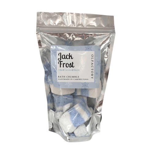CHRISTMAS BATH CRUMBLE - Jack Frost - OLFACTORY CANDLES