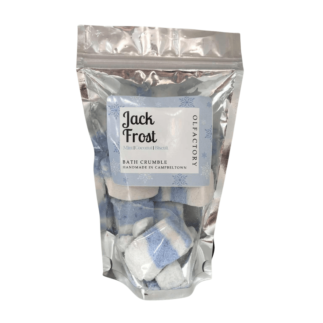 CHRISTMAS BATH CRUMBLE - Jack Frost - OLFACTORY CANDLES