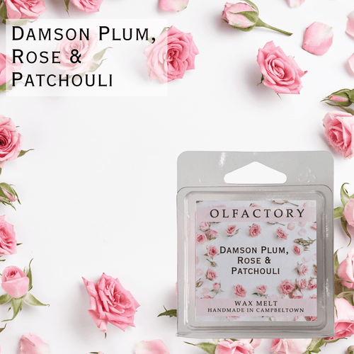 Damson Plum, Rose & Patchouli - OLFACTORY CANDLES