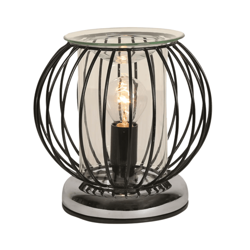 Electric Wax Melt Burner - Black Sphere - OLFACTORY CANDLES