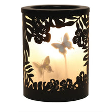 Load image into Gallery viewer, Electric Wax Melt Burner - Butterfly Black - OLFACTORY CANDLES