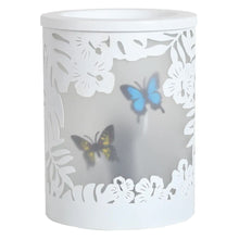 Load image into Gallery viewer, Electric Wax Melt Burner - Butterfly White - OLFACTORY CANDLES