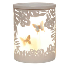 Load image into Gallery viewer, Electric Wax Melt Burner - Butterfly White - OLFACTORY CANDLES