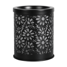 Load image into Gallery viewer, Electric Wax Melt Burner - Daisy Black - OLFACTORY CANDLES