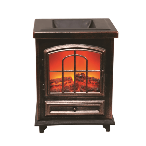 Electric Wax Melt Burner - Log Burner Copper - OLFACTORY CANDLES