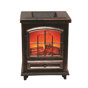 Electric Wax Melt Burner - Log Burner Copper - OLFACTORY CANDLES