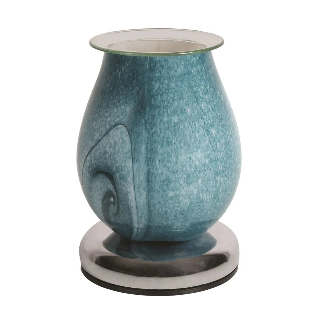 Electric Wax Melt Burner - Teal - OLFACTORY CANDLES
