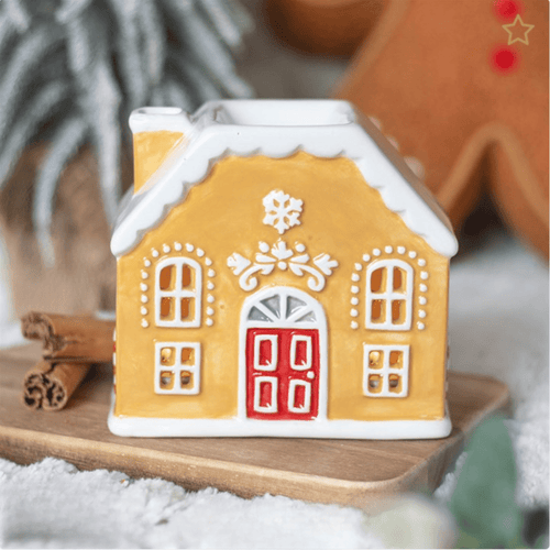 Gingerbread House Wax Burner - OLFACTORY CANDLES