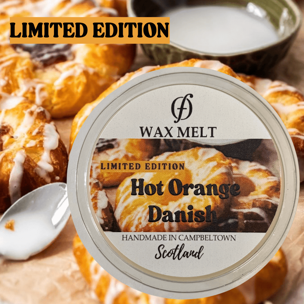 Hot Orange Danish - LIMITED EDITION - Olfactory Candles