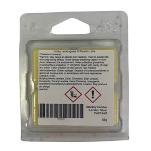 Indian Lemongrass & Persian Lime - OLFACTORY CANDLES