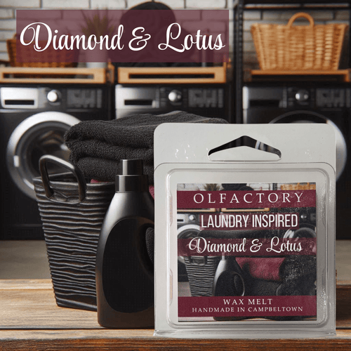 LAUNDRY INSPIRED - Diamond & Lotus - OLFACTORY CANDLES