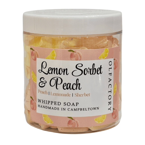 Lemon Sorbet & Peach - OLFACTORY CANDLES