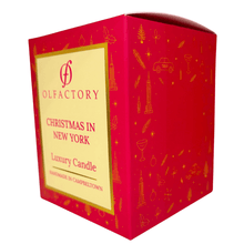 Load image into Gallery viewer, LUXURY CHRISTMAS SCENTED CANDLE - Christmas in New York - OLFACTORY CANDLES