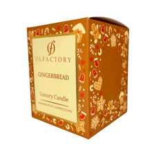 Load image into Gallery viewer, LUXURY CHRISTMAS SCENTED CANDLE - Gingerbread - OLFACTORY CANDLES