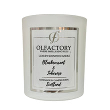 Load image into Gallery viewer, LUXURY SCENTED CANDLE - Blackcurrant &amp; Tuberose - Olfactory Candles
