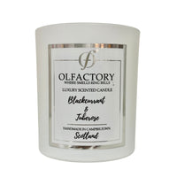 LUXURY SCENTED CANDLE - Blackcurrant & Tuberose - Olfactory Candles