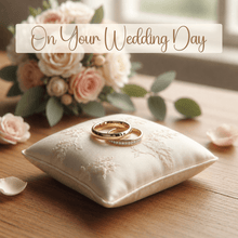 Load image into Gallery viewer, On Your Wedding Day - Wax Melt with a Message - OLFACTORY CANDLES
