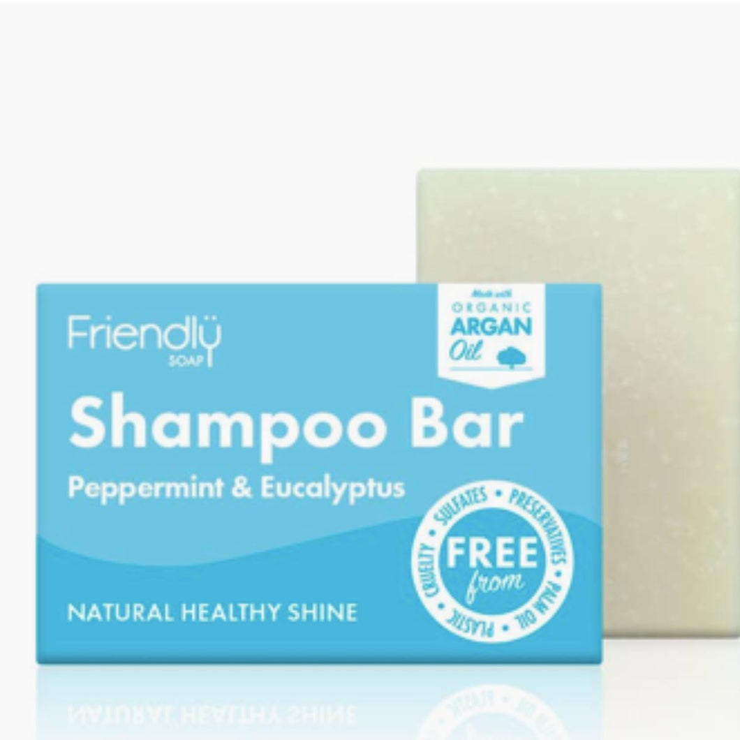 Peppermint & Eucalyptus Shampoo Bar - Eco Friendly - Olfactory Candles