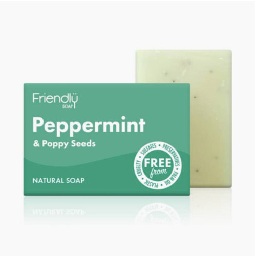 Peppermint & Poppy Seeds Eco Friendly Soap Bar - Olfactory Candles