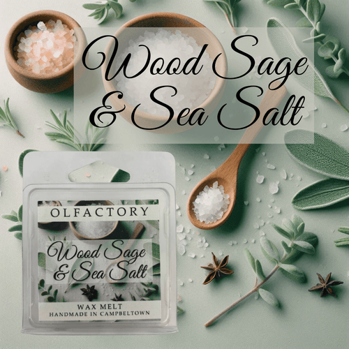 PERFUME INSPIRED - Wood Sage & Sea Salt - OLFACTORY CANDLES