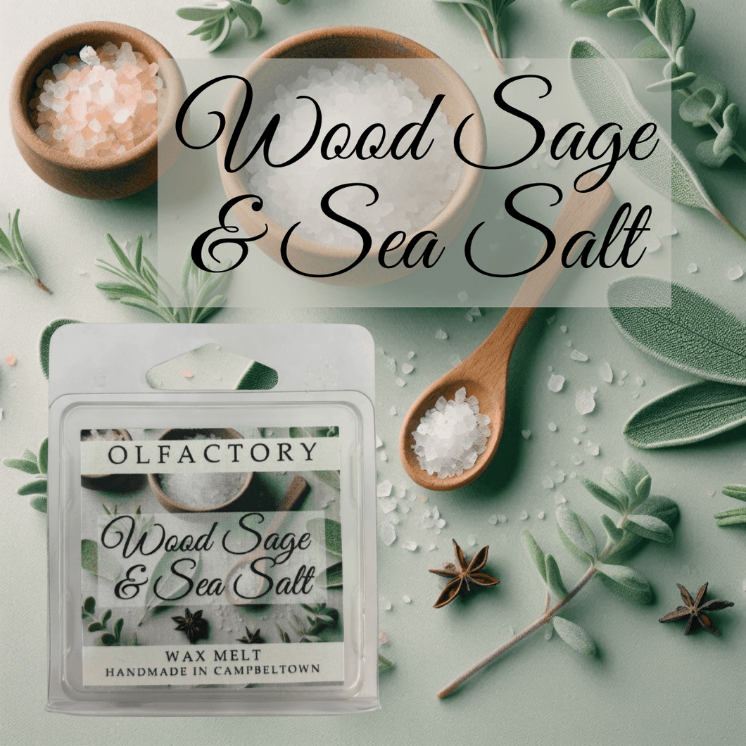 PERFUME INSPIRED - Wood Sage & Sea Salt - OLFACTORY CANDLES