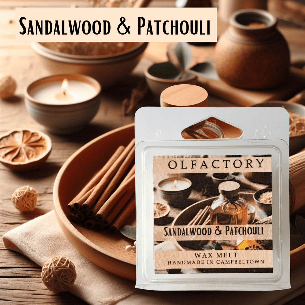 Sandalwood & Patchouli - OLFACTORY CANDLES