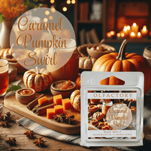 Load image into Gallery viewer, Scents of Autumn - Caramel Pumpkin Swirl - OLFACTORY CANDLES