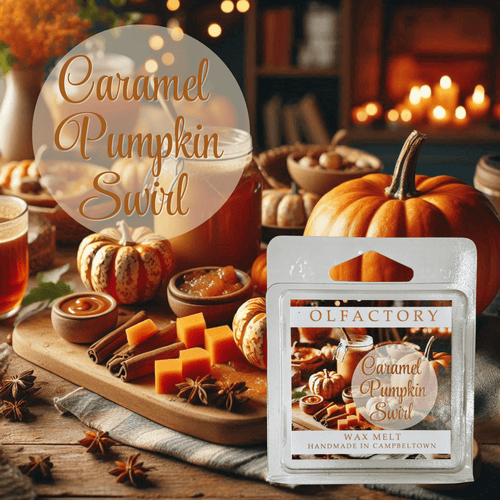 Scents of Autumn - Caramel Pumpkin Swirl - OLFACTORY CANDLES