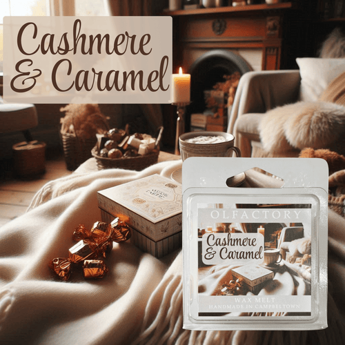 Scents of Autumn - Cashmere & Caramel - OLFACTORY CANDLES